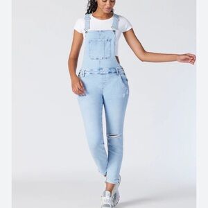 Mavi Light Blue Women Jeans Overalls